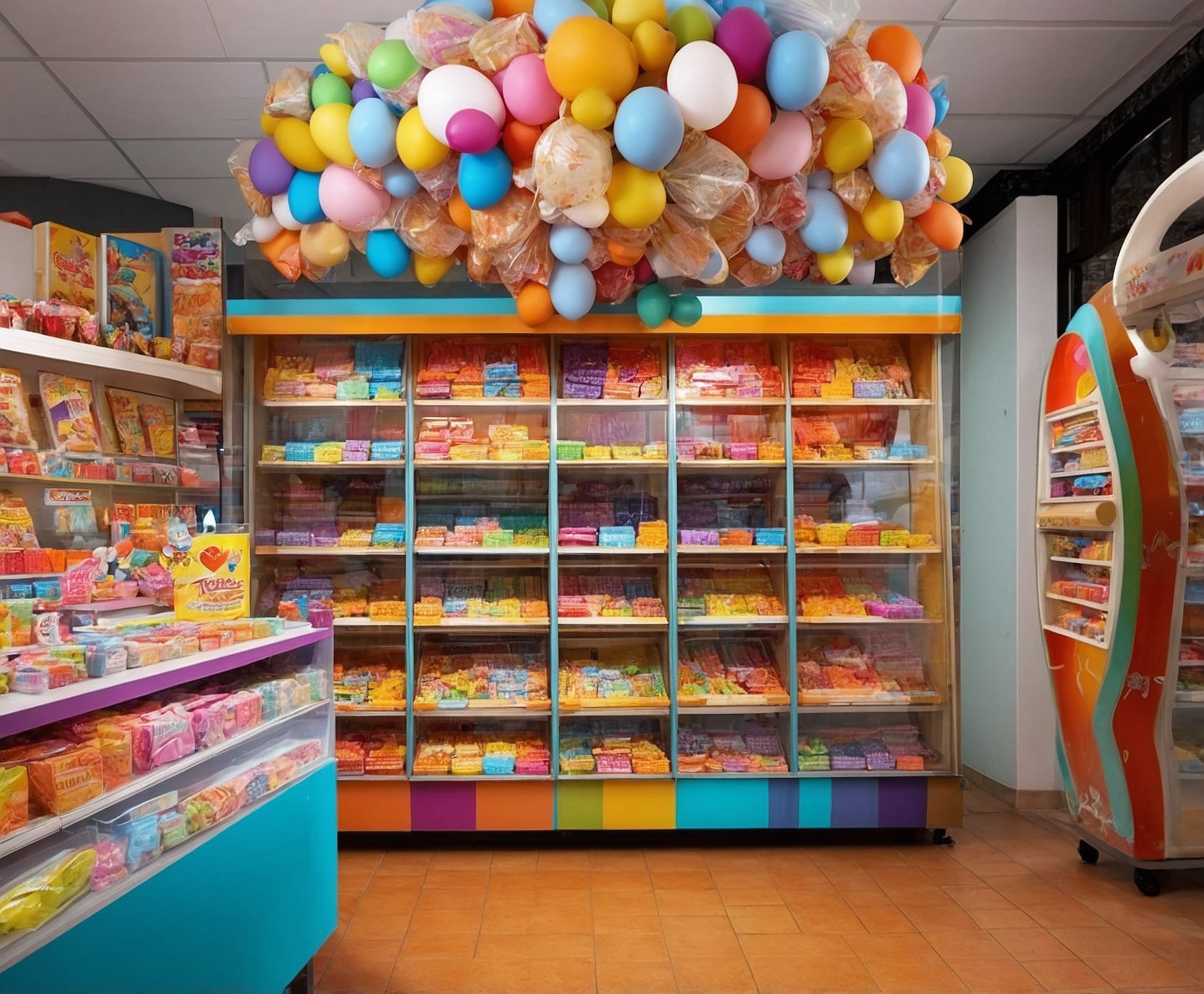 Chuches coloridas y alegres que transmiten felicidad